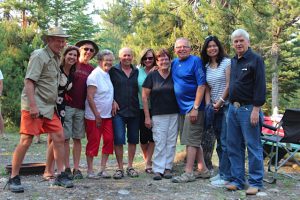 Louie, Mark, Rosemarie, Bevon, Harvey & Roger Humbke and spouses